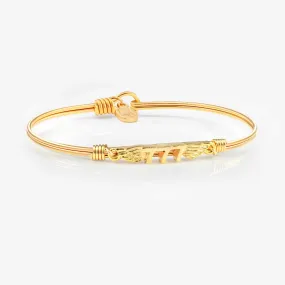 777-ANGEL NUMBERS BANGLE BRACELET