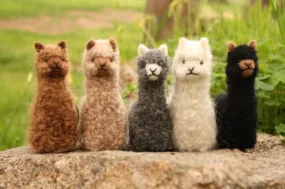 Alpacadorable Hand Made Baby Alpaca Ornaments