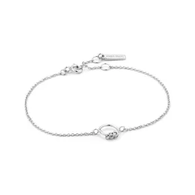 Ania Haie Modern Circle Bracelet - Silver