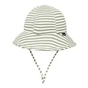 Bedhead - Toddler Bucket Sun Hat Khaki Stripe