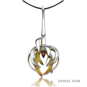 Ceropegia Garnet Necklace - 766880