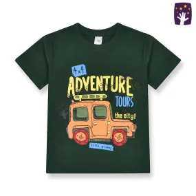 Clothing C Adventure Tours Green Shirt 10223