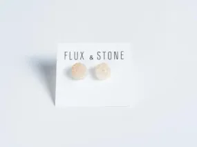 Druzy Studs // Quartz Earrings