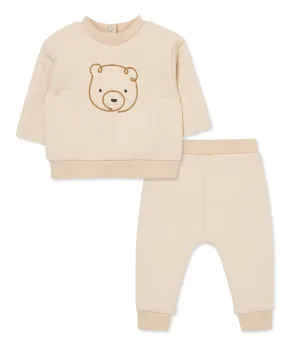 Focus Kids Bear Sweatshirt Set (3M-12M)