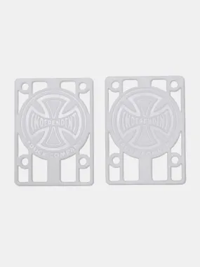 Independent Genuine Parts Risers - White