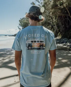 Stoked Kombi Tee | Turquoise